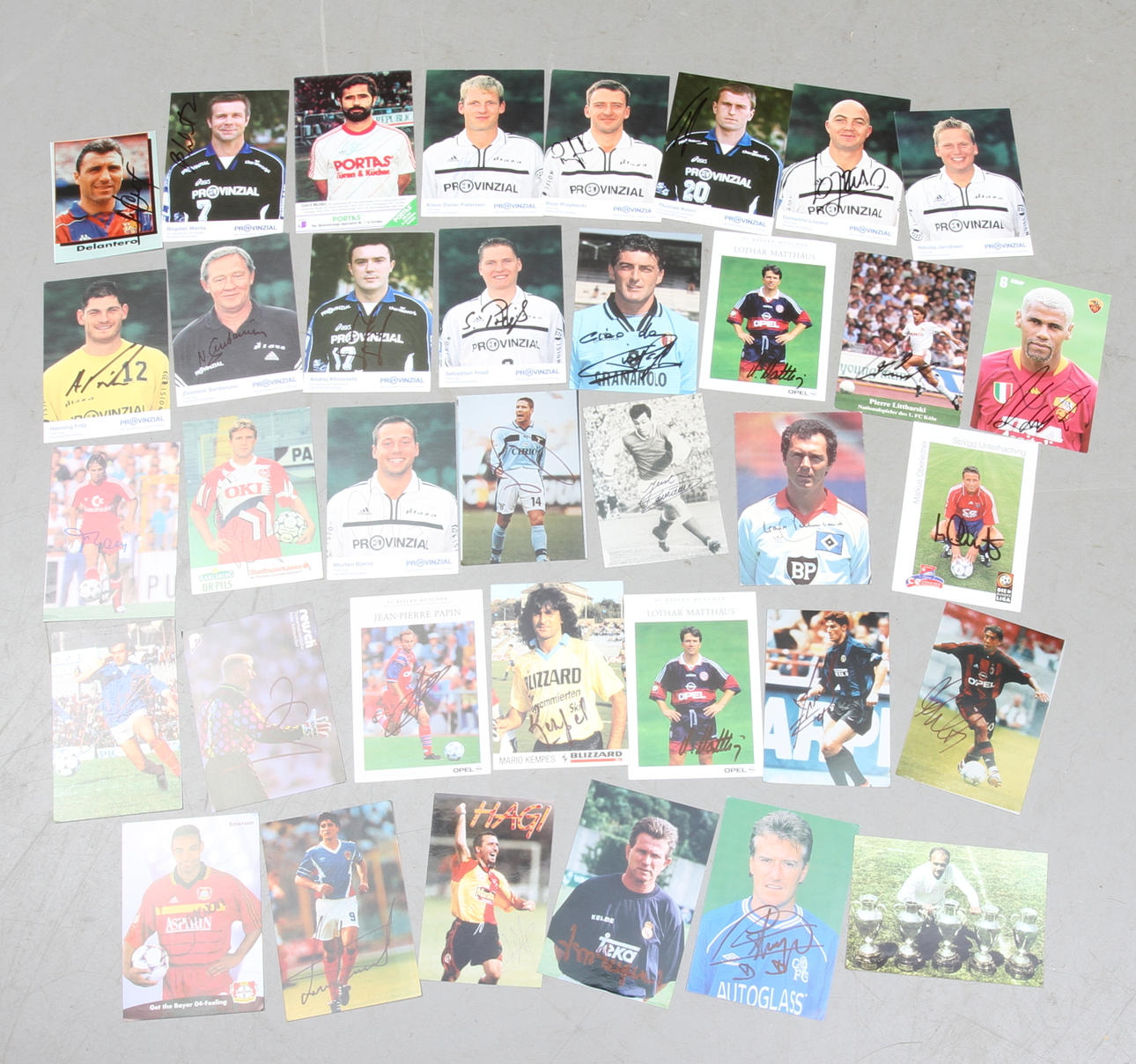 AUTOGRAFER, 36 st, Fotboll.