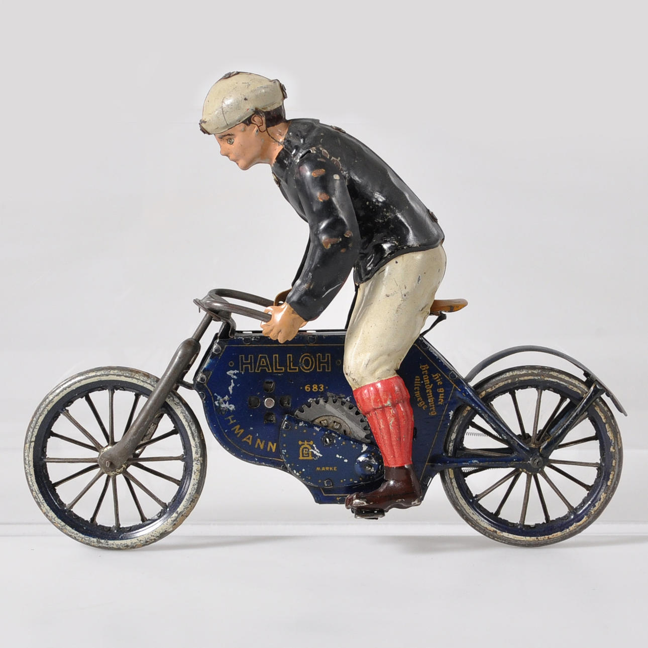 LEHMANN, Halloh 683, moottoripyörä, Saksa.