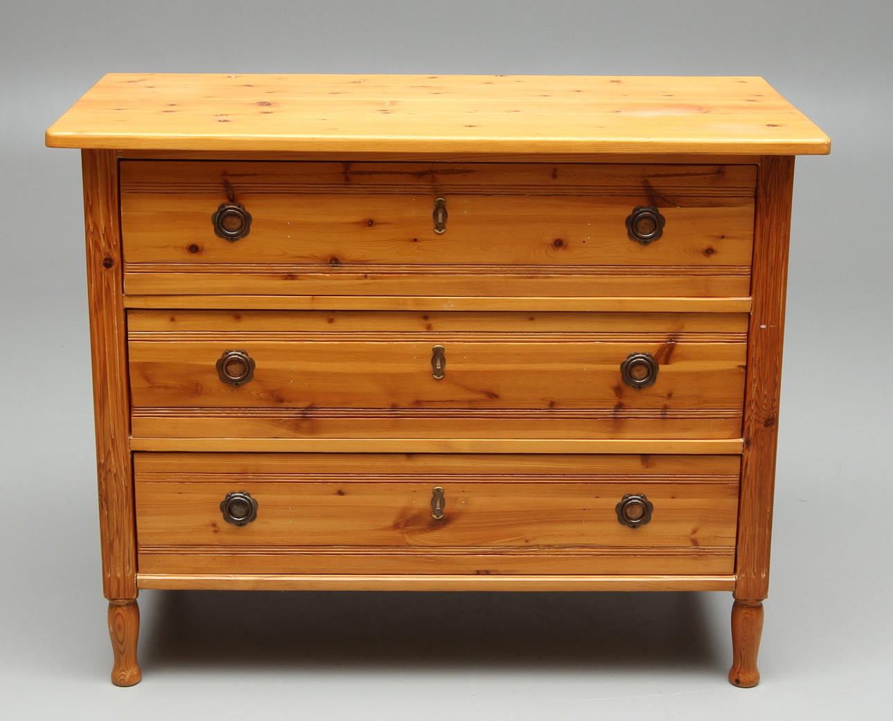 BYRÅ, LAMPBORD, 1 par, 1900-tal.