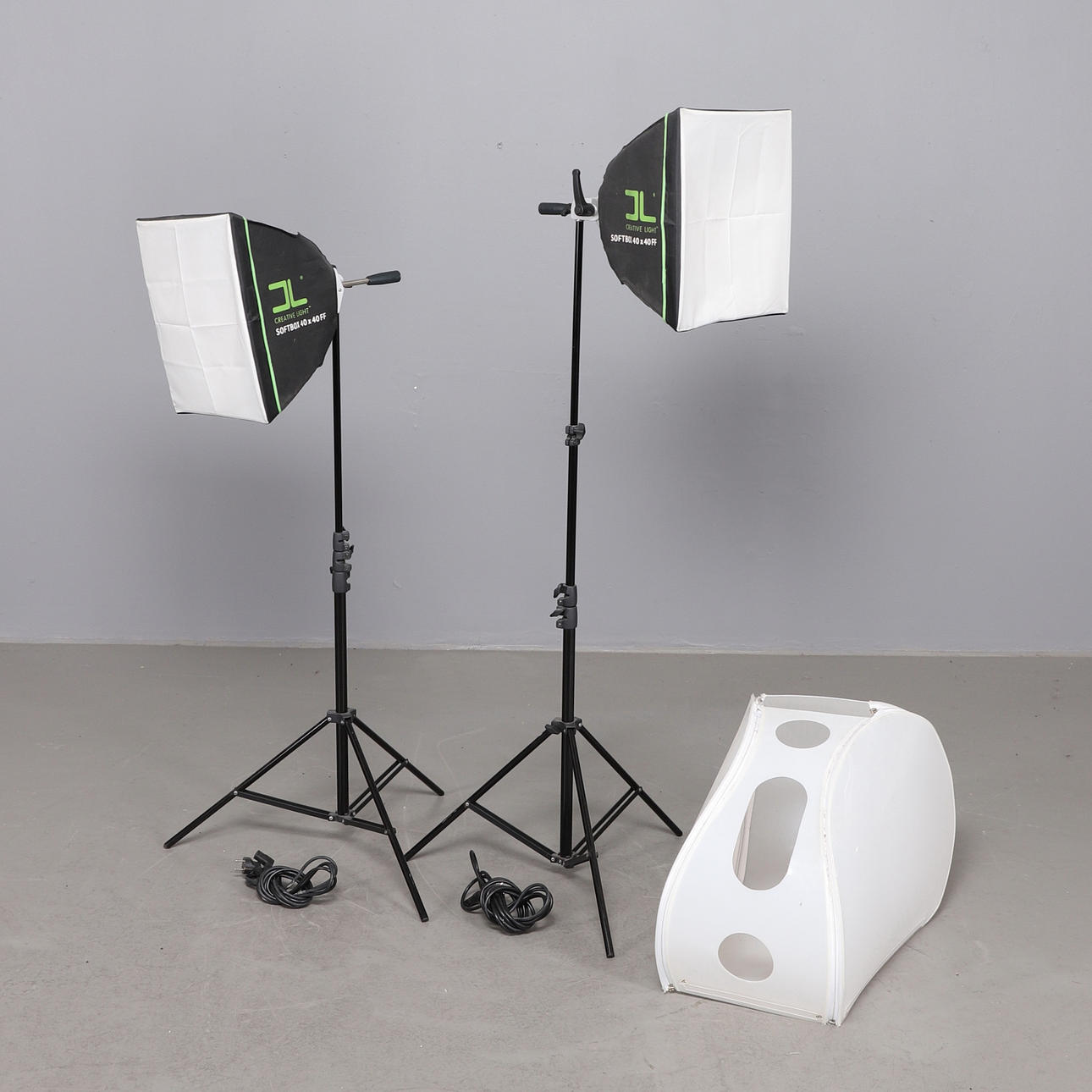 STUDIO EQUIPMENT, fluorescent tubes, JL Creative Light.