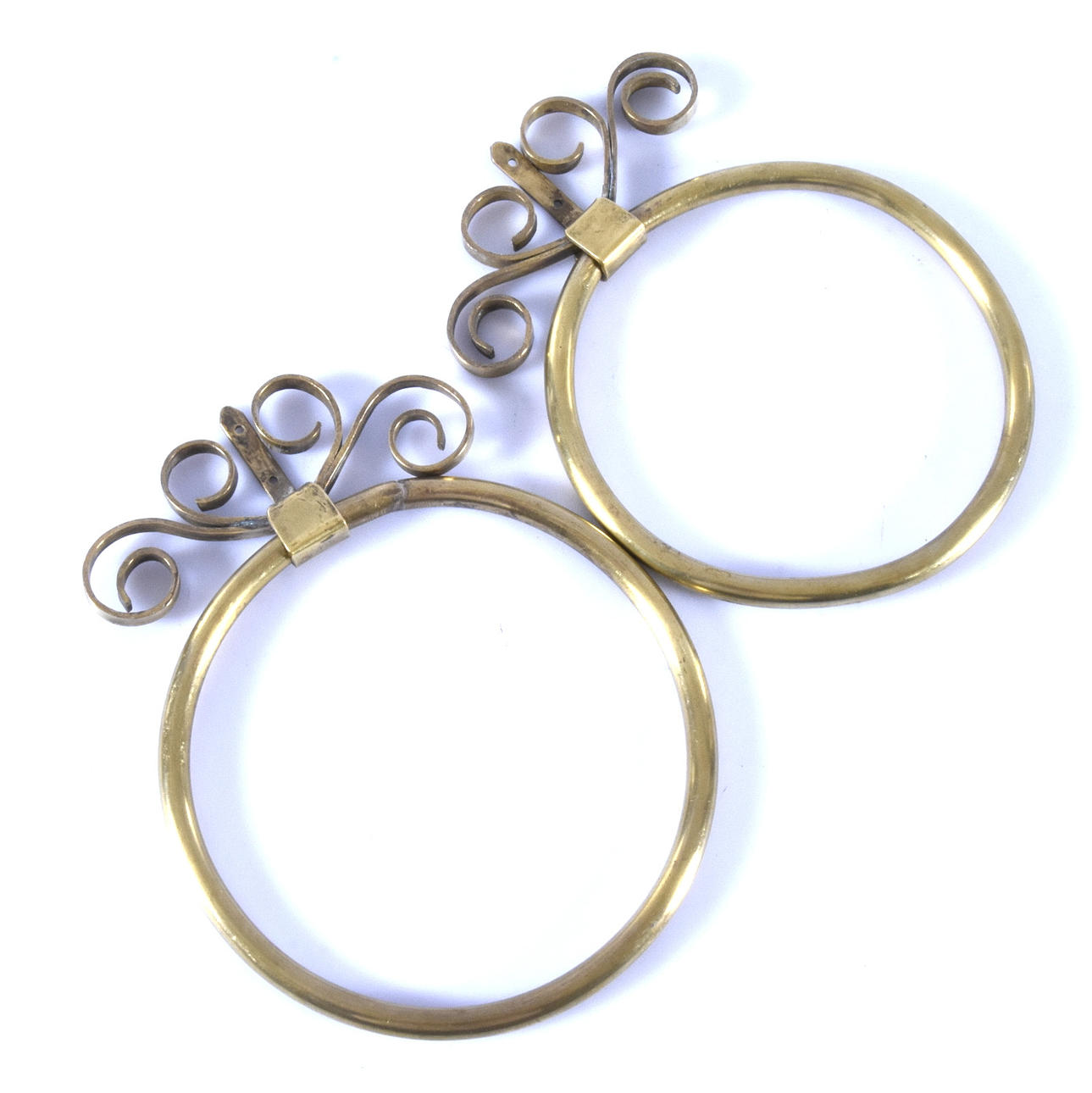 GARDINOMTAG, mässing, 18/1900-tal.