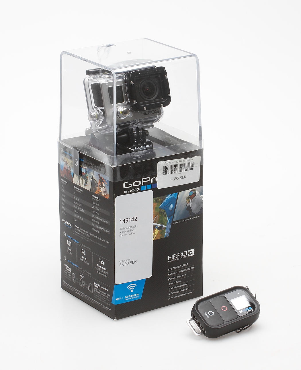 ACTIONKAMERA, Hero3 Black Edition, GoPro.