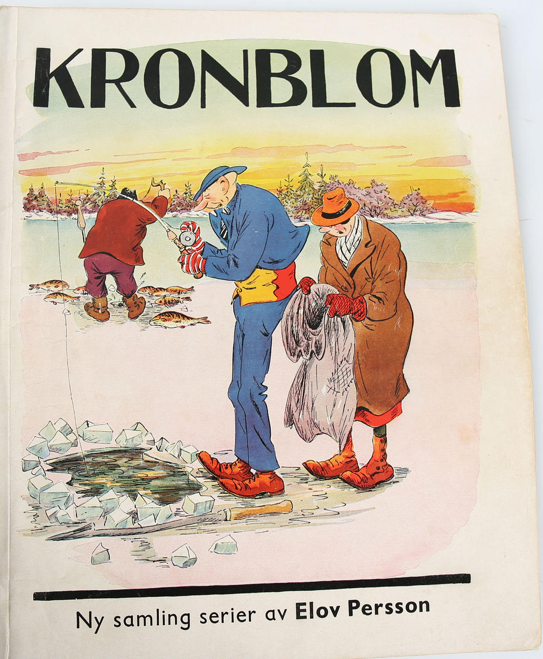 TIDNING, Kronblom, 1945.