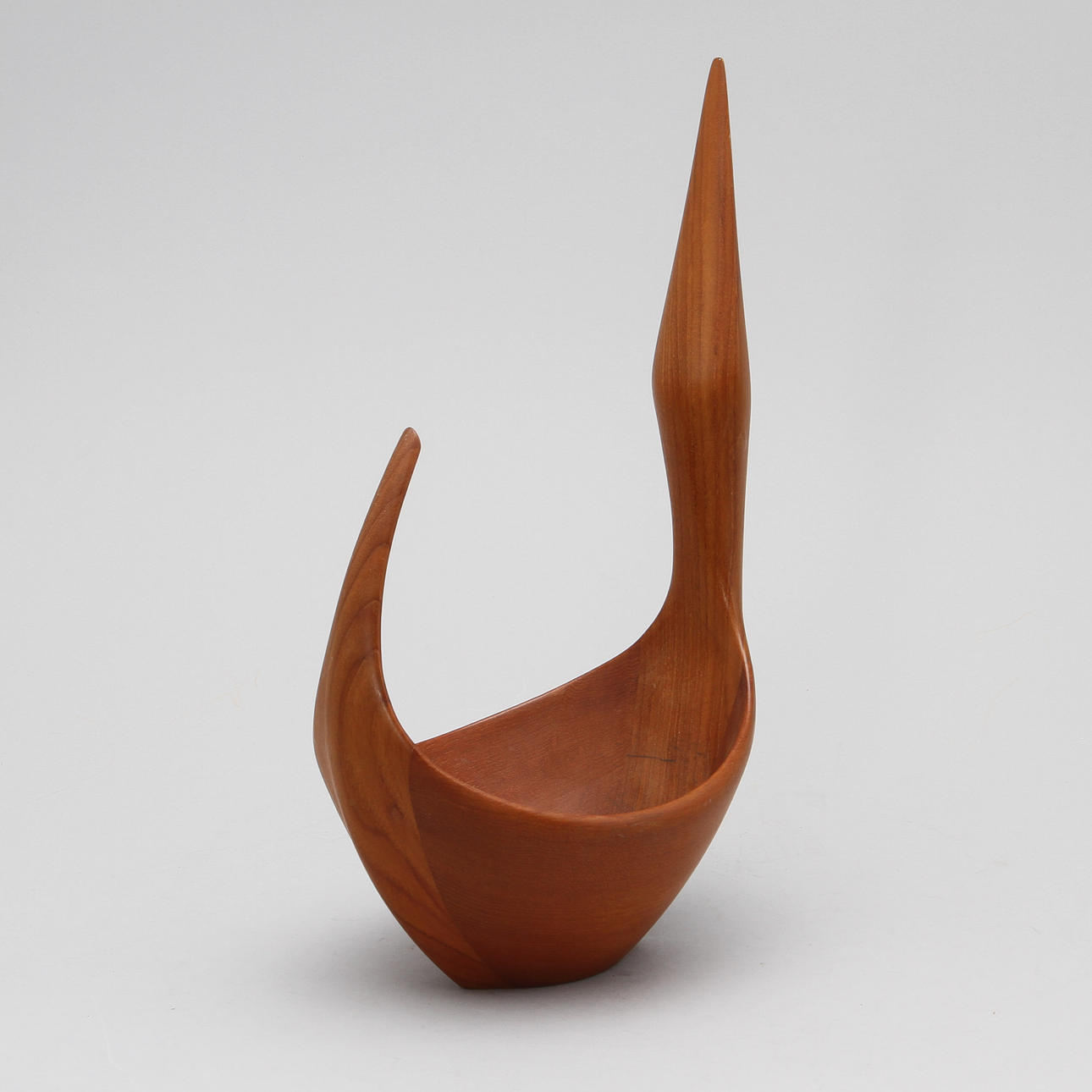 JOHNNY MATTSSON. SKÅL, Teak, signerad JM.