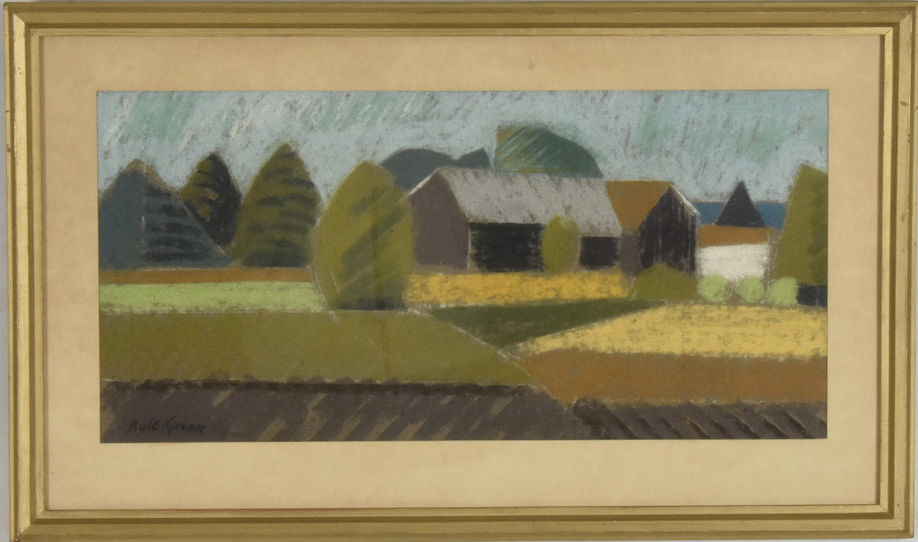 KULO GREEN. Pastell.