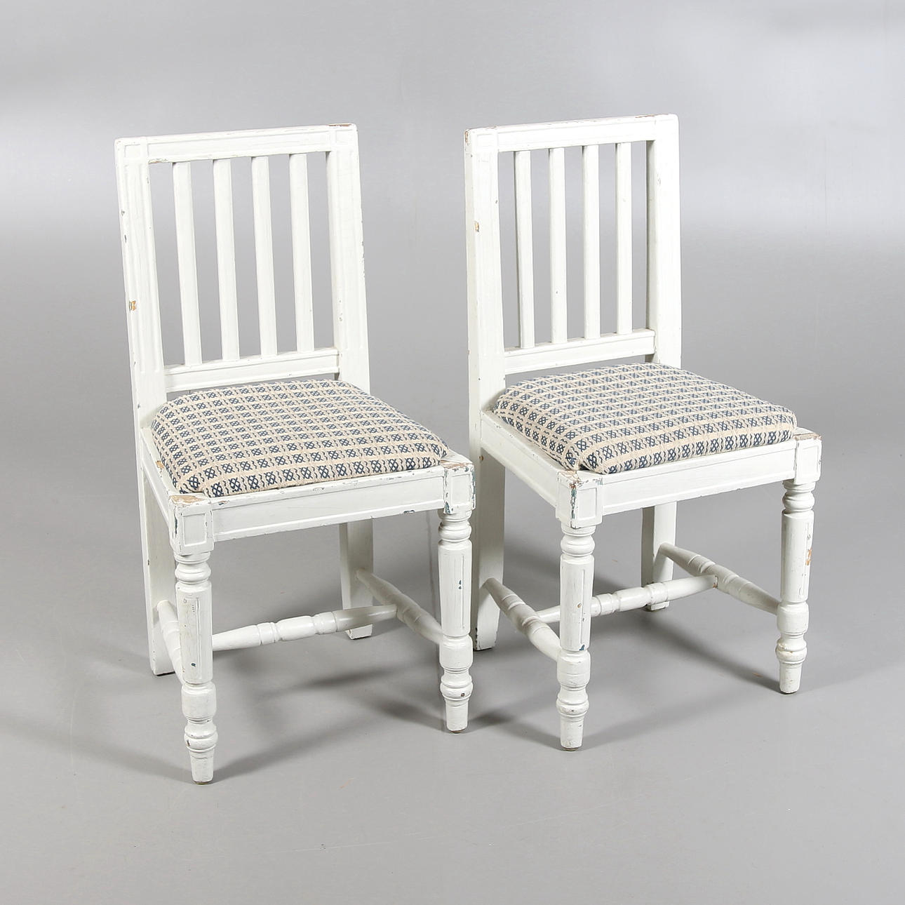 STOLAR, 1 par, Gustaviansk stil. 1800-tal.