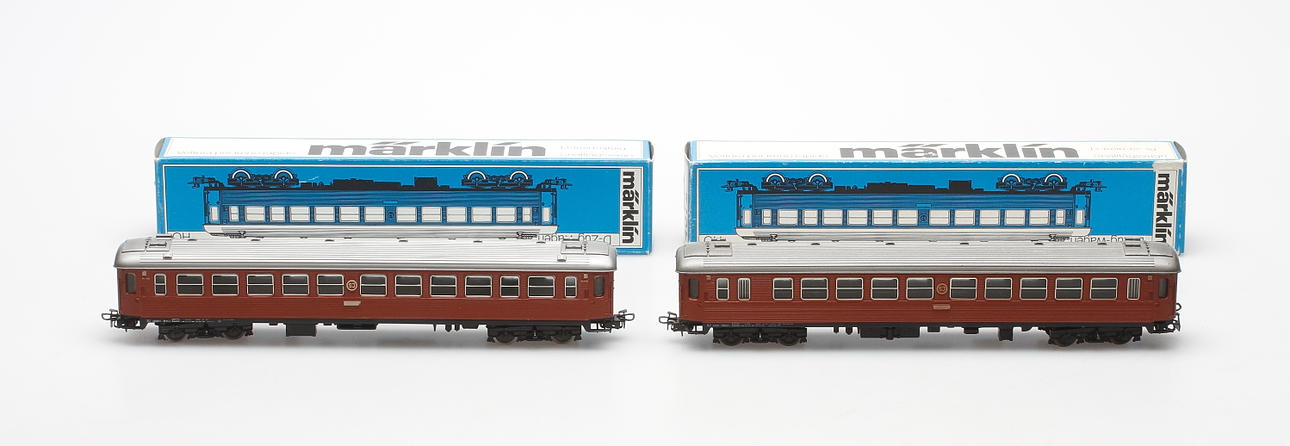 MODELLTÅG, 2 delar, 4072, Märklin.