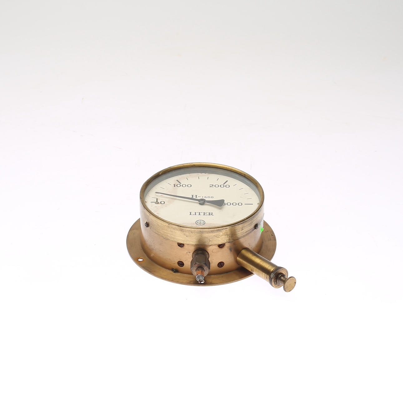 MANÓMETRO, latón, AKI, 1900.