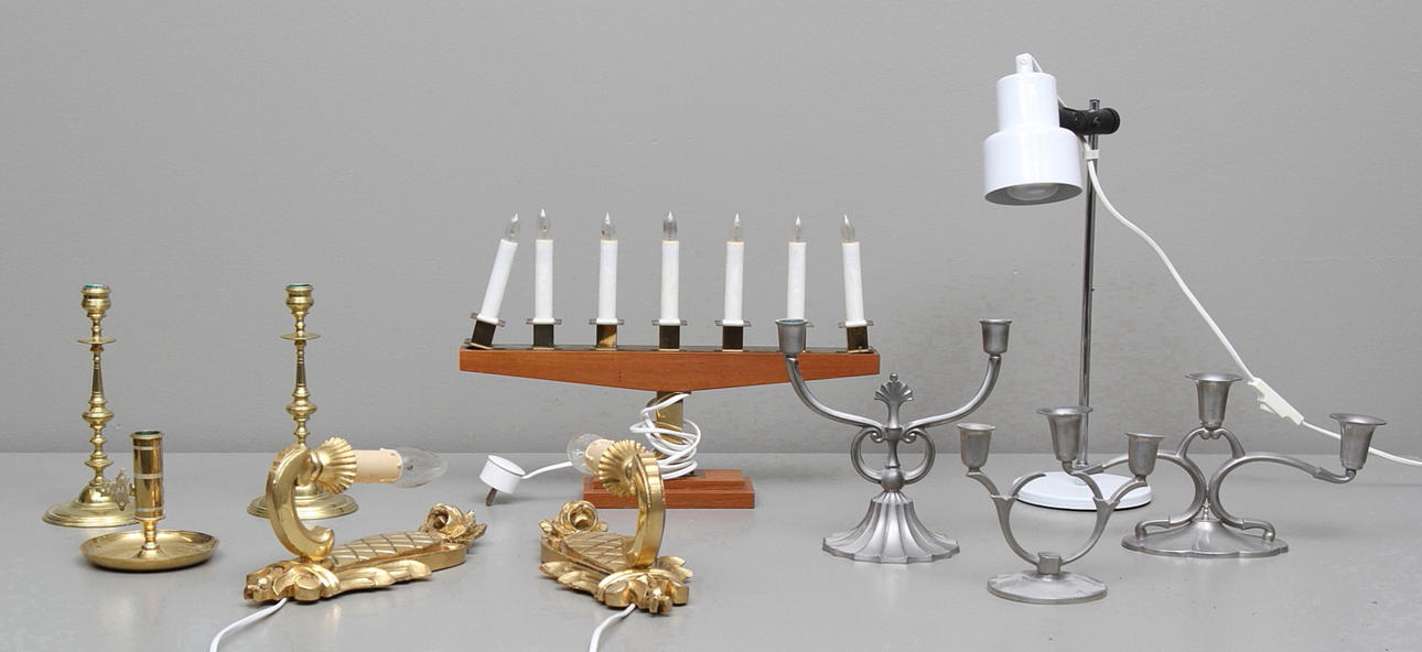 BELYSNINGSFÖREMÅL, 1900-tal.