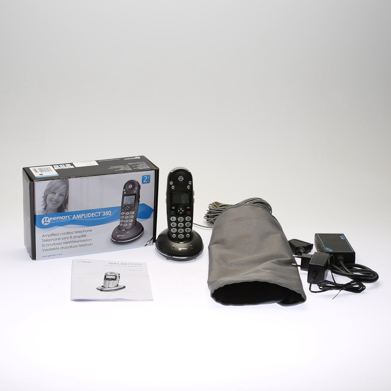 WIRELESS TELEPHONE, for hearing aid, Amplidect 350 Geemarc.