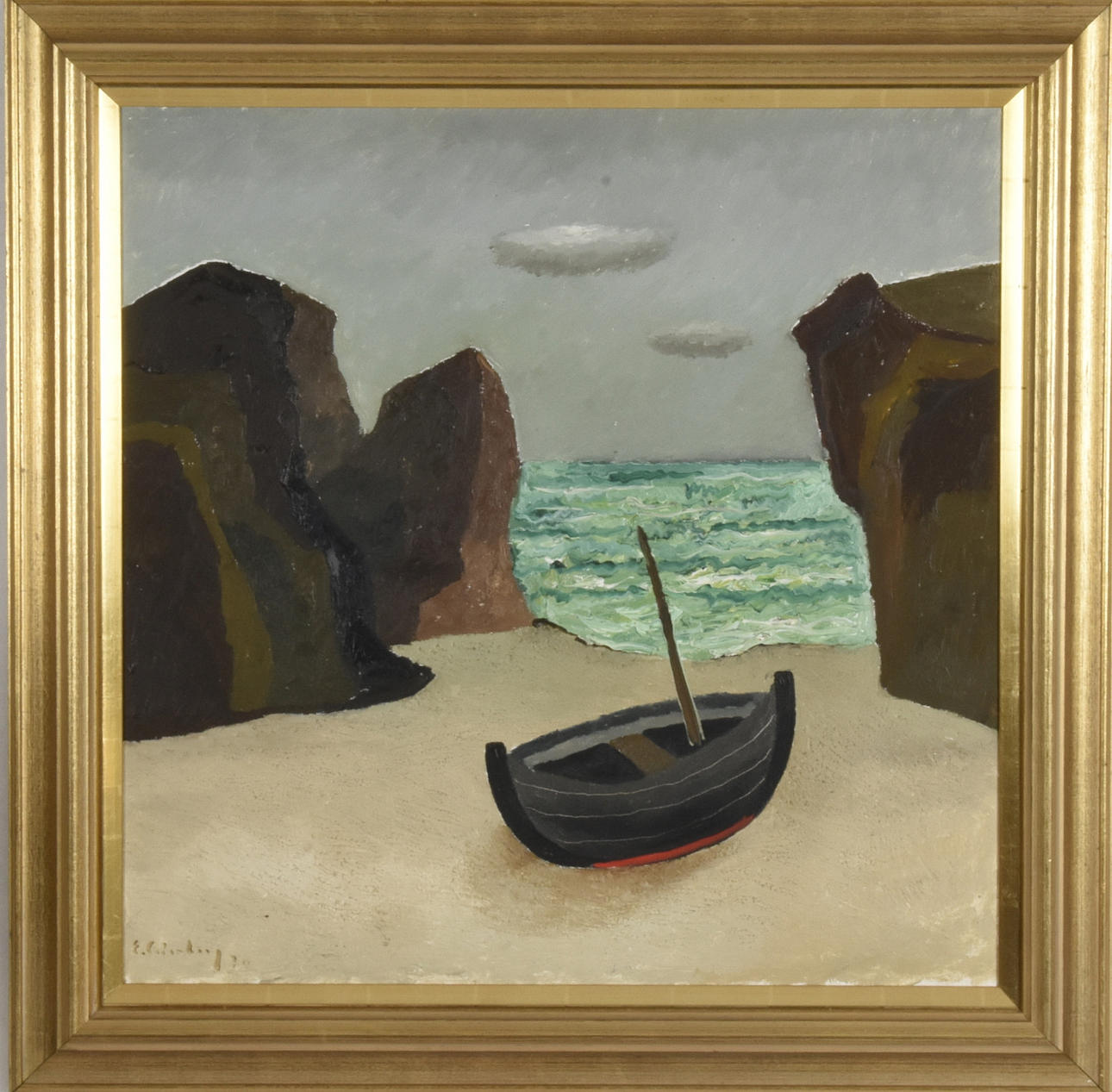 ERIC CEDERBERG. Olja på duk.