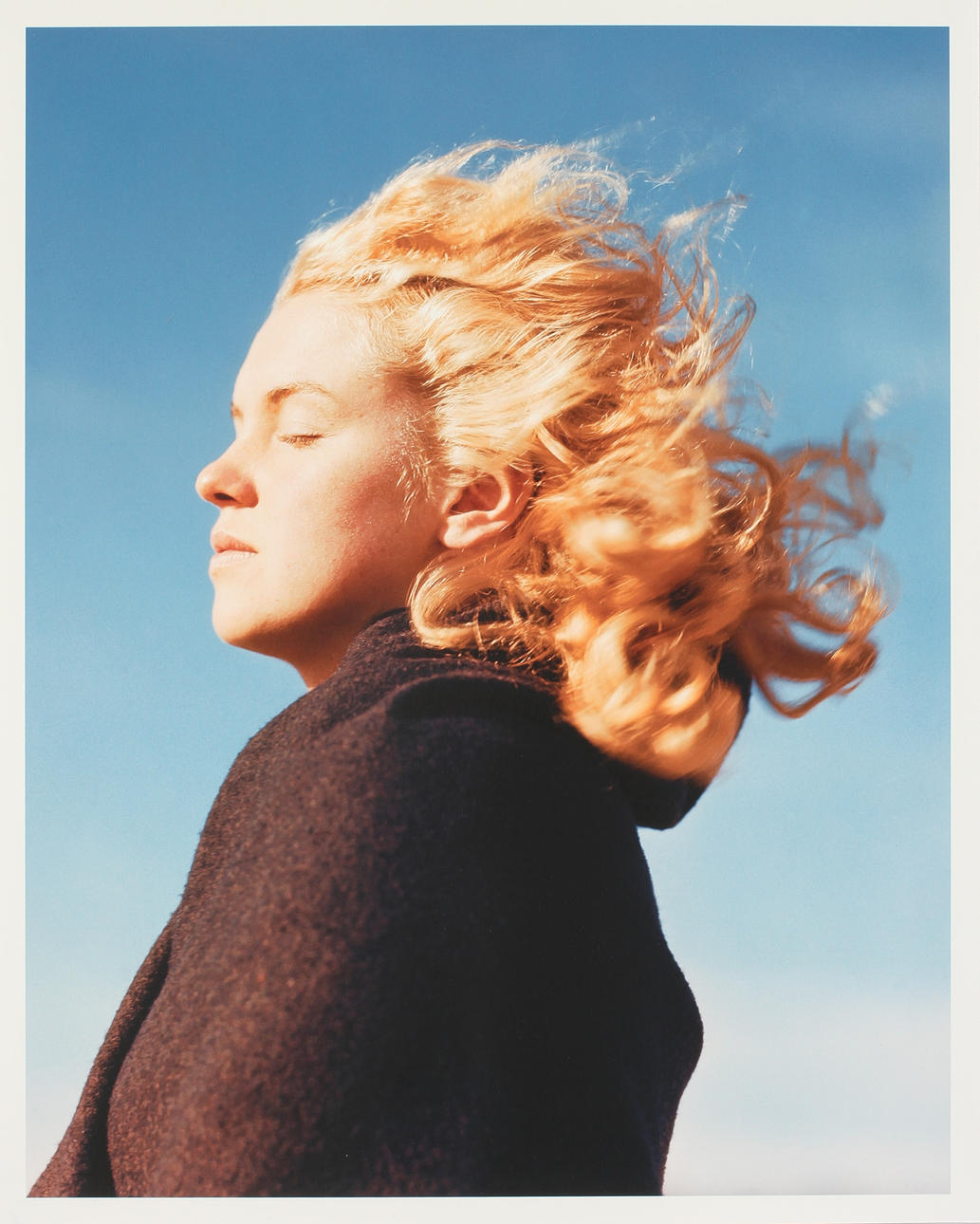 ANDRE DE DIENES, fine art print, numr 166/200 samt daterad 1946.