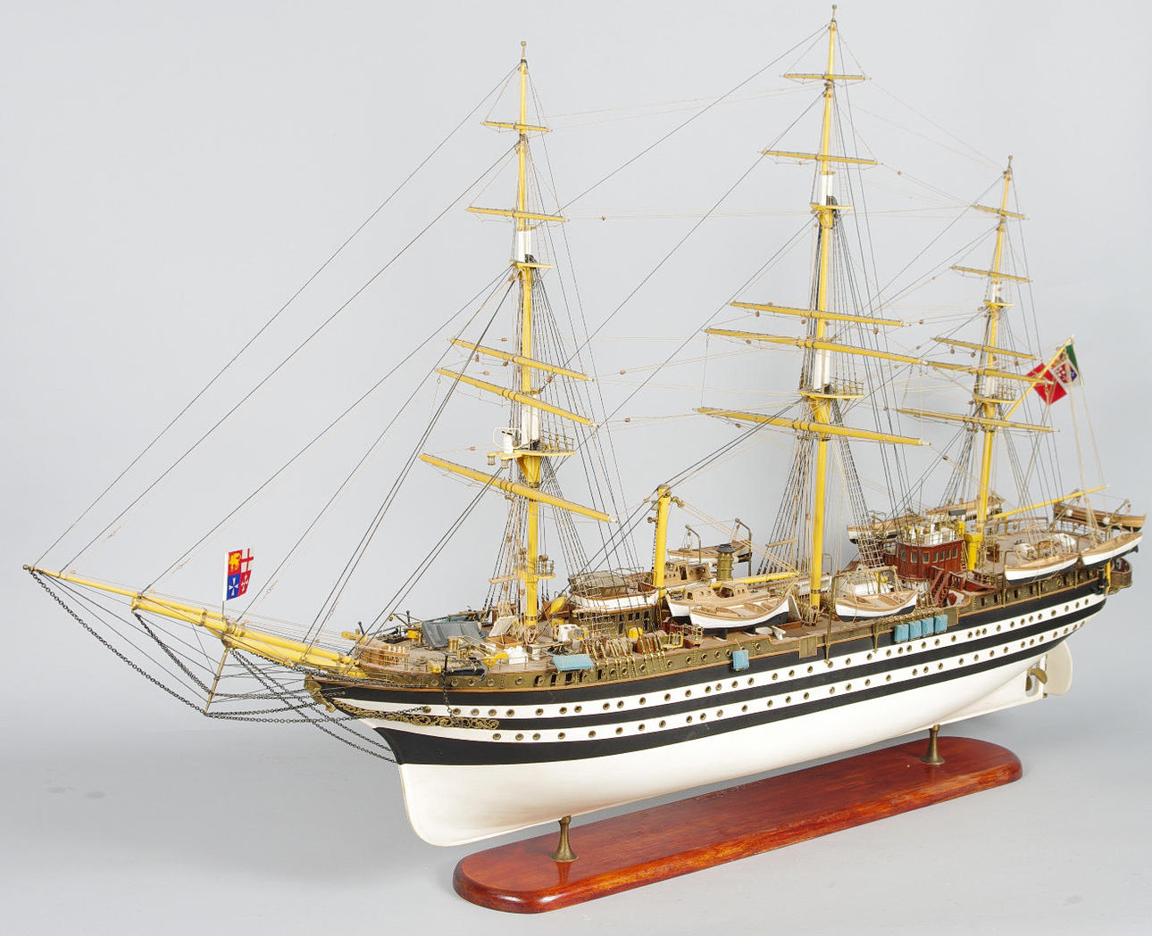 SCHIFFSMODELL, Amerigo Vespucci.