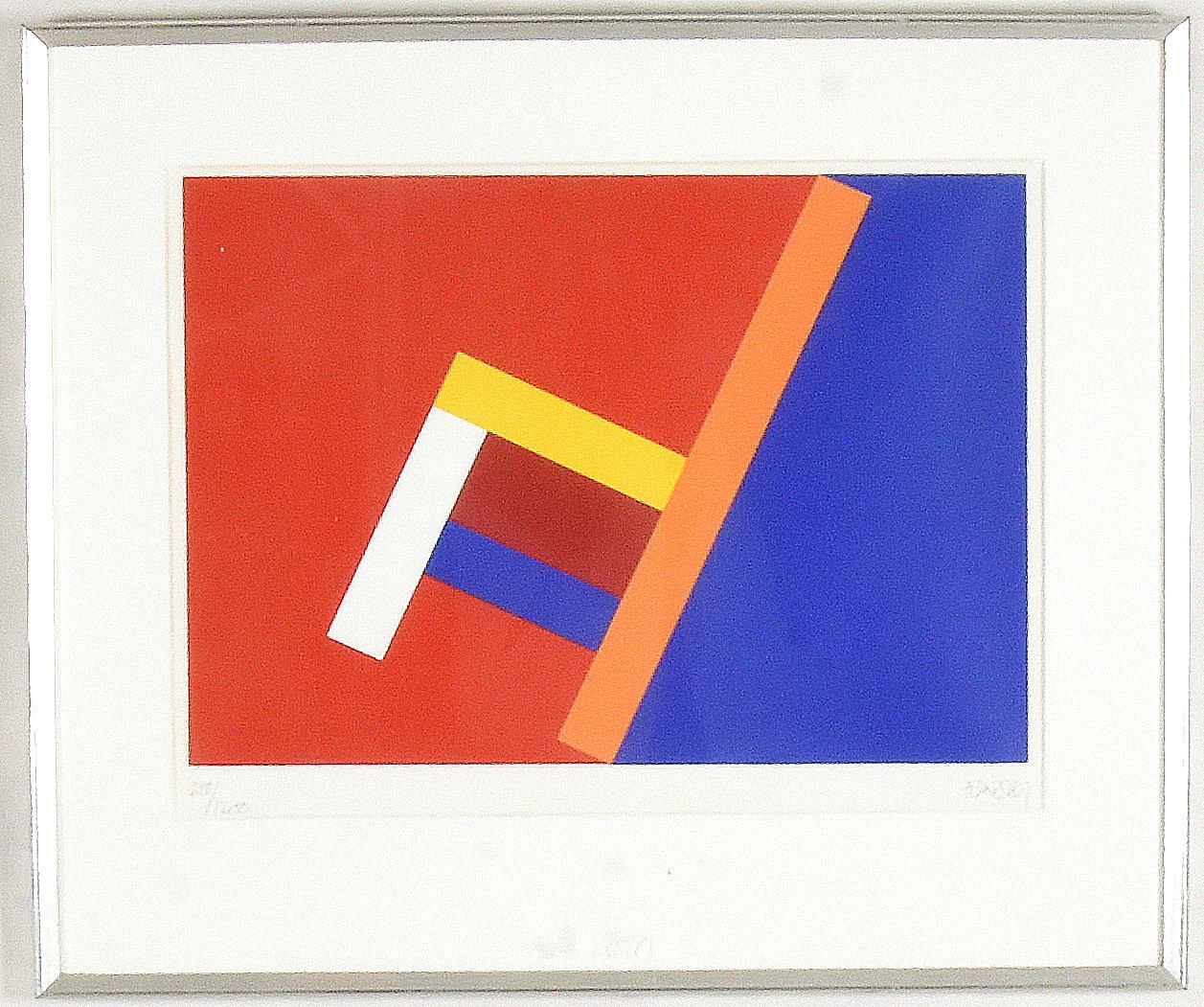 PER ARNOLDI. Färgserigrafi.