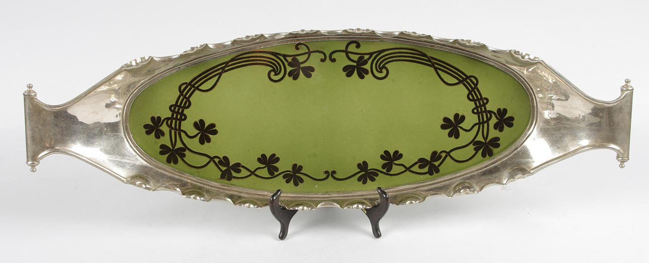 BRICKA, porslin/metall, jugend, Villeroy & Boch.