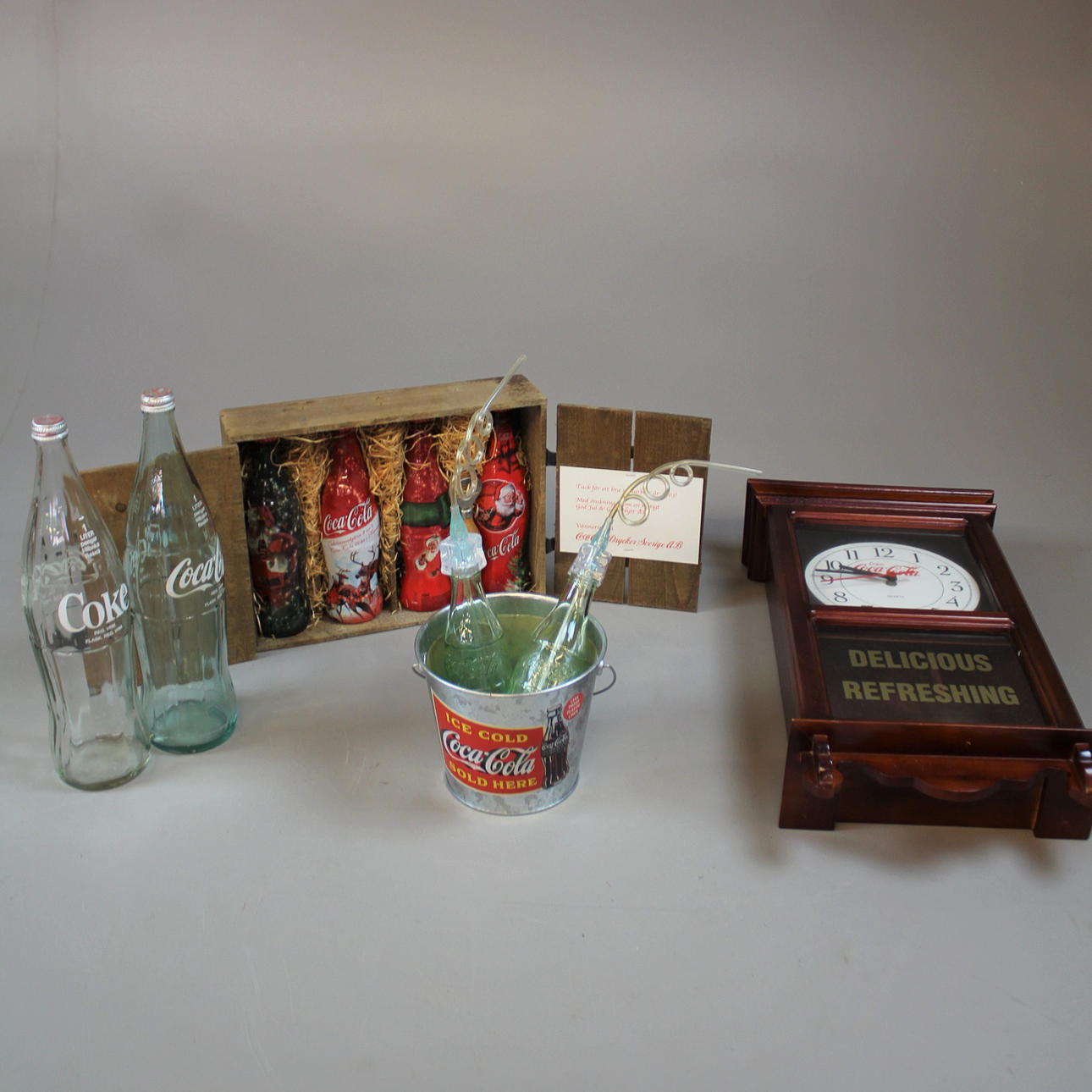 SAMMLERSTÜCKE 7 Stück Coca-Cola.