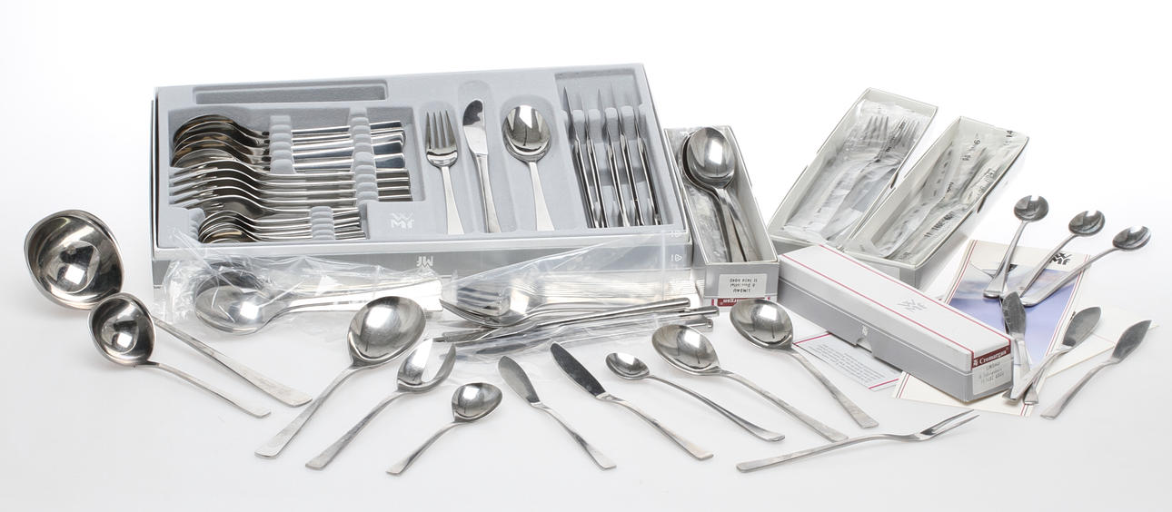 BESTICKSERVIS, 98 delar, rostfritt stål, "Lindau" WMF.