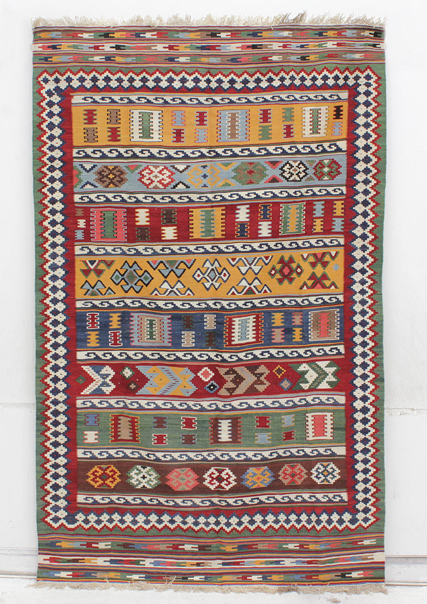 MATTA, Orientalisk, Kelim, Shiraz, 230 x 140 cm.