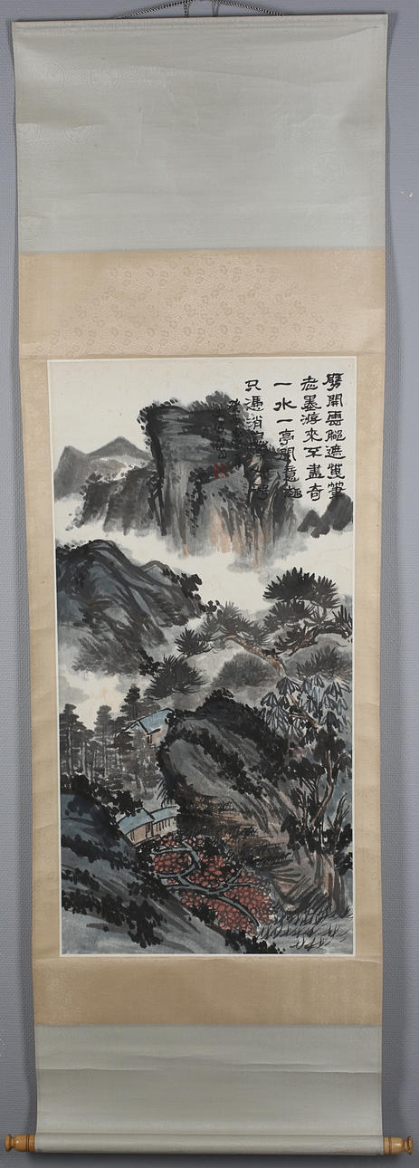 RULLMÅLNING, Kina, 1900-tal.