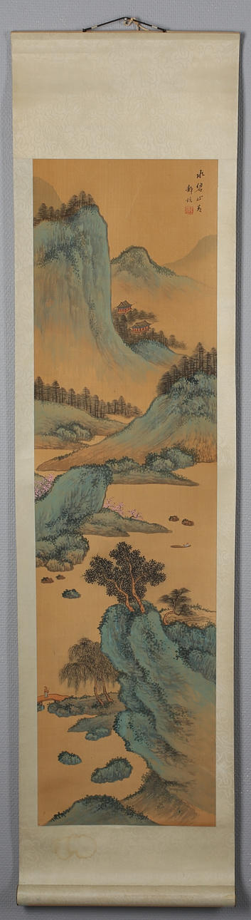 RULLMÅLNING, Kina, 1900-tal.