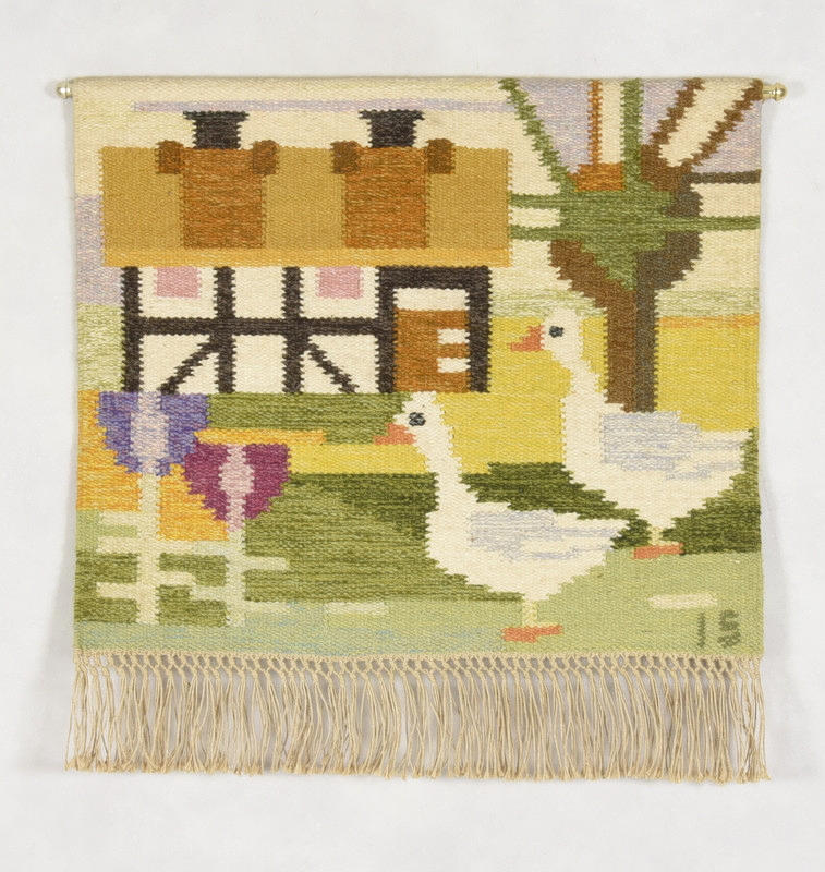 VÄGGBONAD, röllakan, "Skåne", Ingegerd Silow.