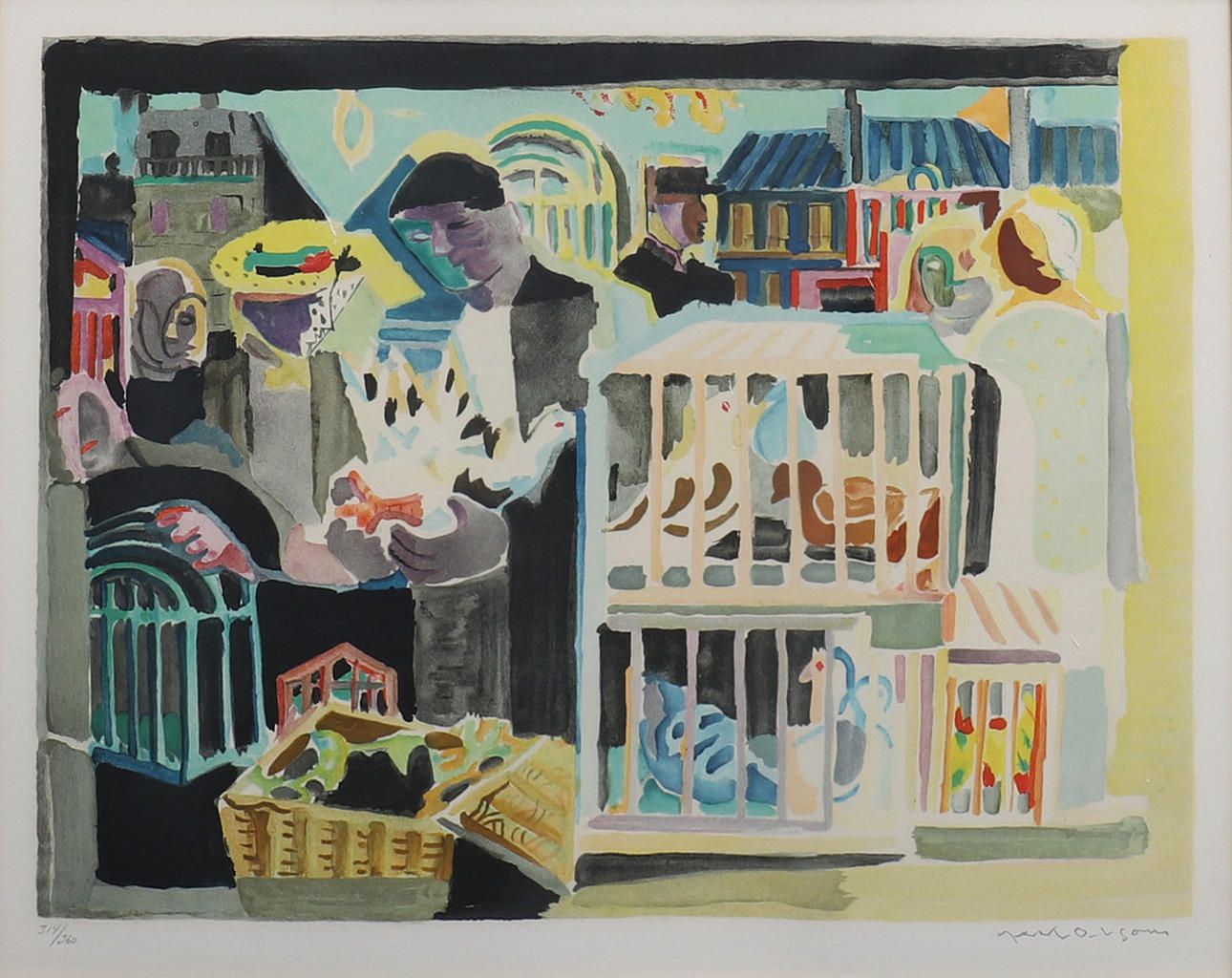 AXEL OLSON. "EL COMERCIANTE DE AVES".