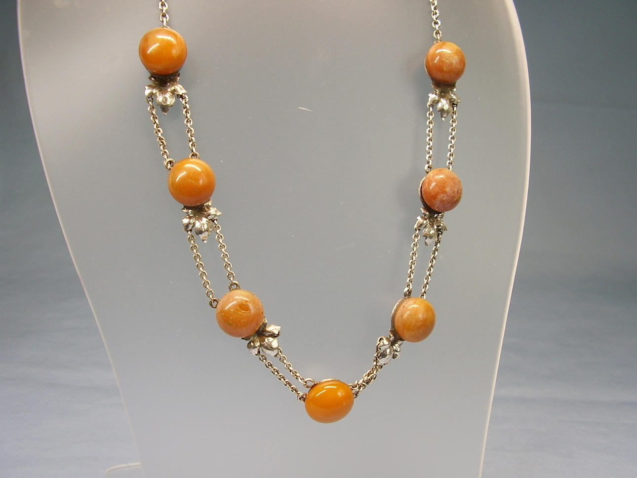 BERNSTEIN COLLIER SILBER 800 ANTIK.