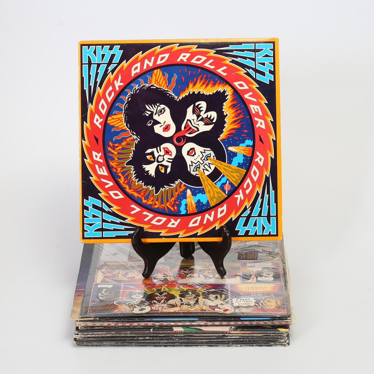 LP-SKIVOR, 14 st, Kiss.