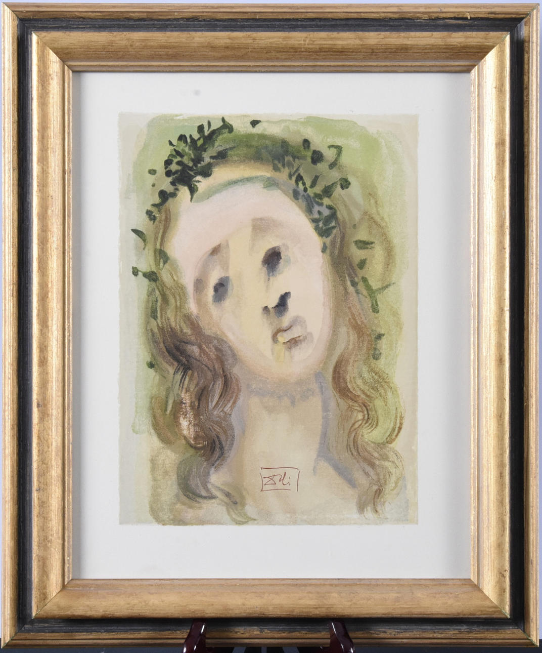 SALVADOR DALÍ. Farve træsnit.