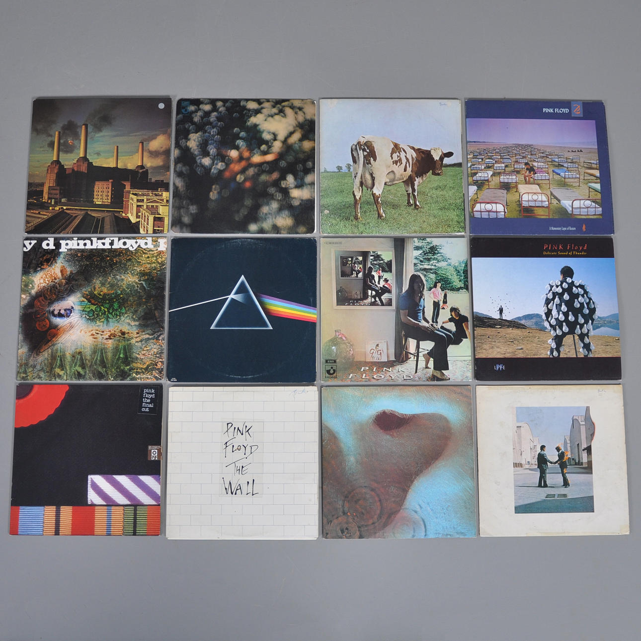 LP DISCS, Pink Floyd, 12 pcs.