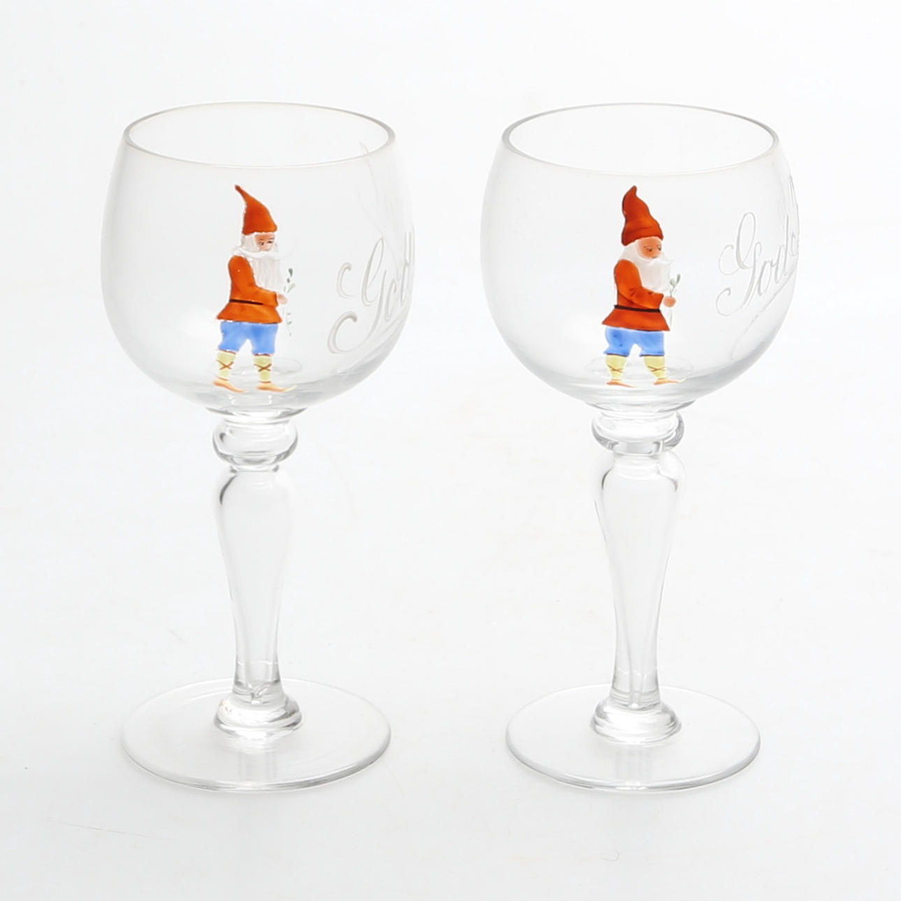 TOMTEGLAS, 2 st, 1900-tal.