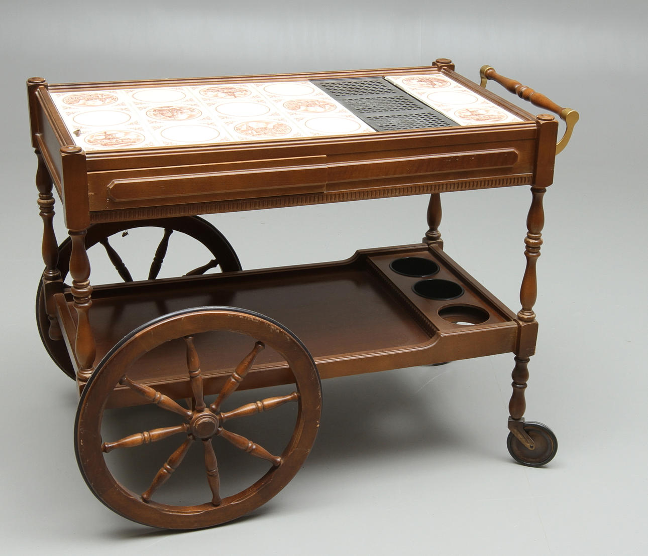 SERVERINGSVAGN, Engelsk stil, 1900-tal.