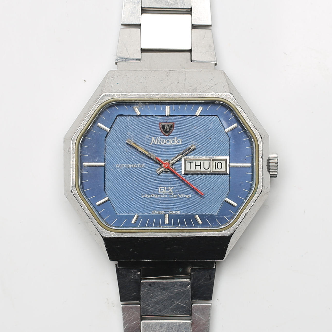 BRACELET WATCH, steel, Nivada.