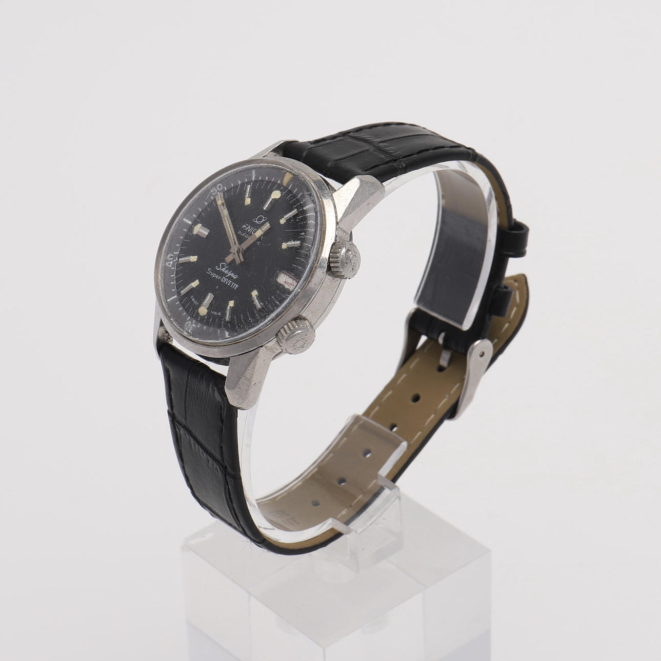 WRIST WATCH, ENICAR SUPER DIVETTE, 1960s.