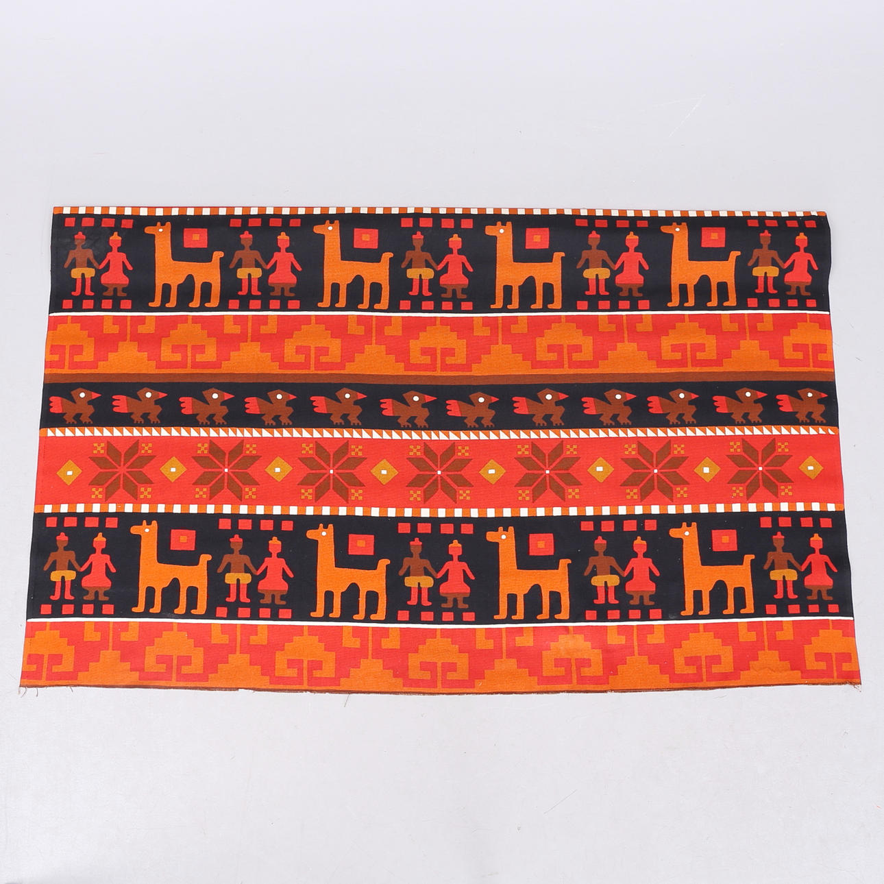 WANDTEXTIL, Inka-Muster, 20. Jahrhundert.