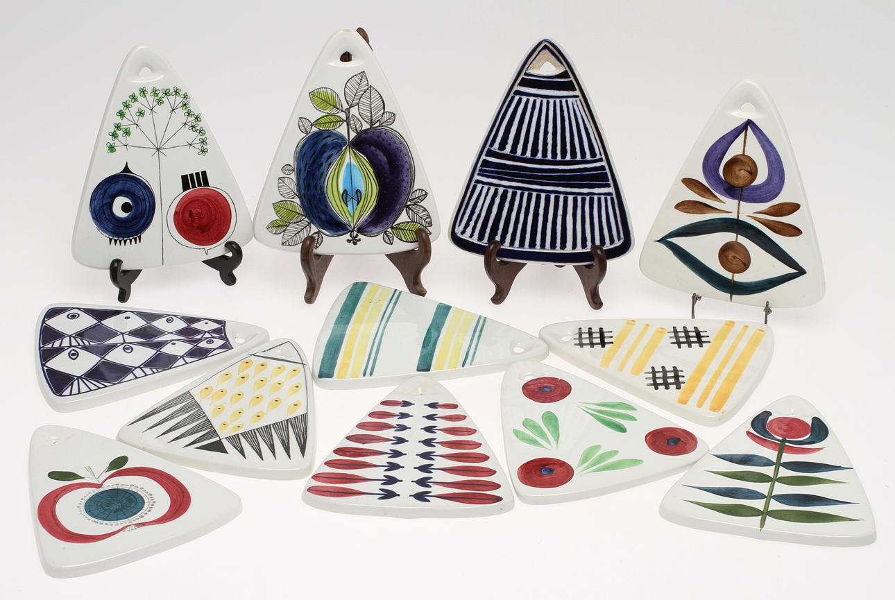 BRICKOR, 12 st, porslin, Rörstrand.