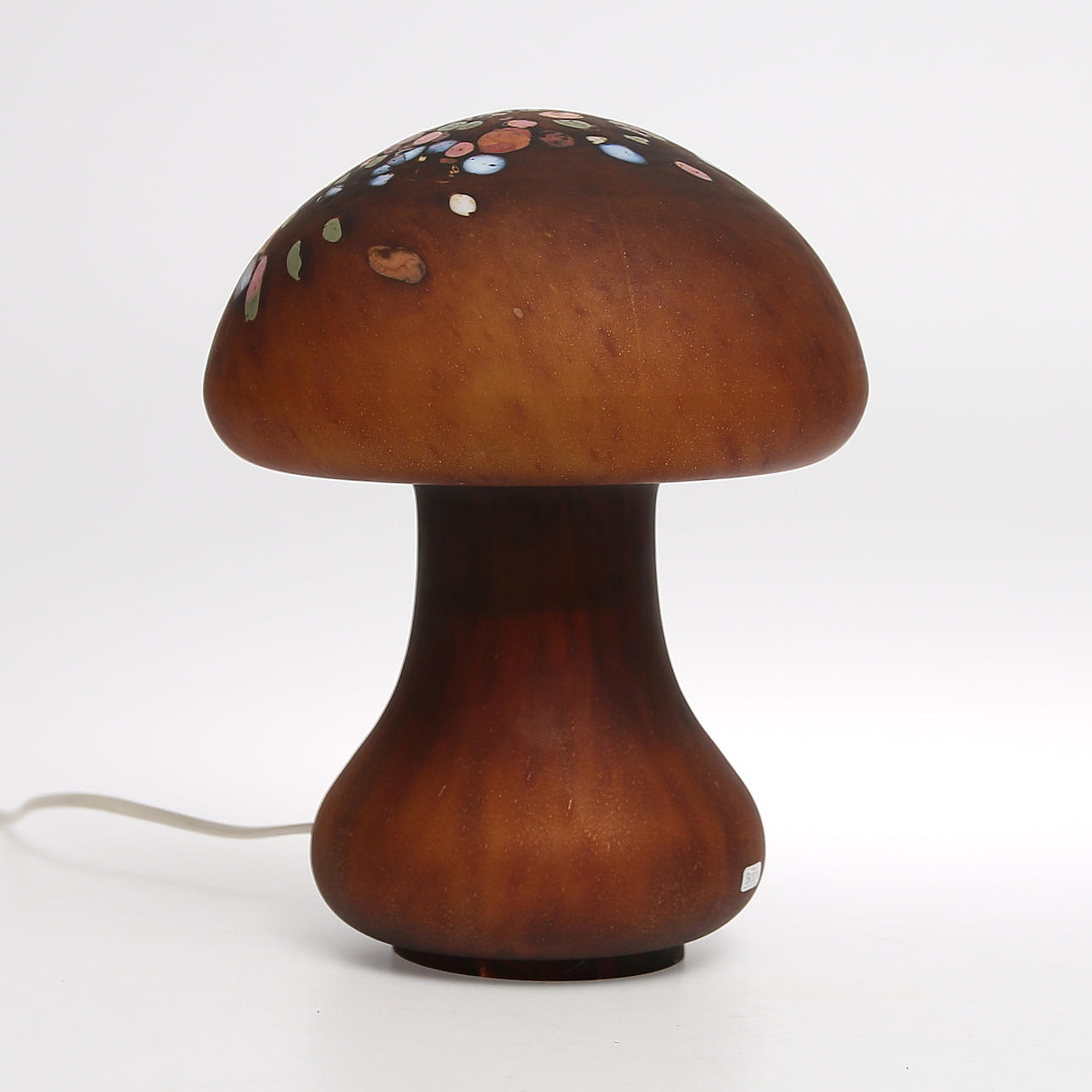 BORDSLAMPA, glas, Monica Backström, Kosta Boda, 1900-talets andra hälft.