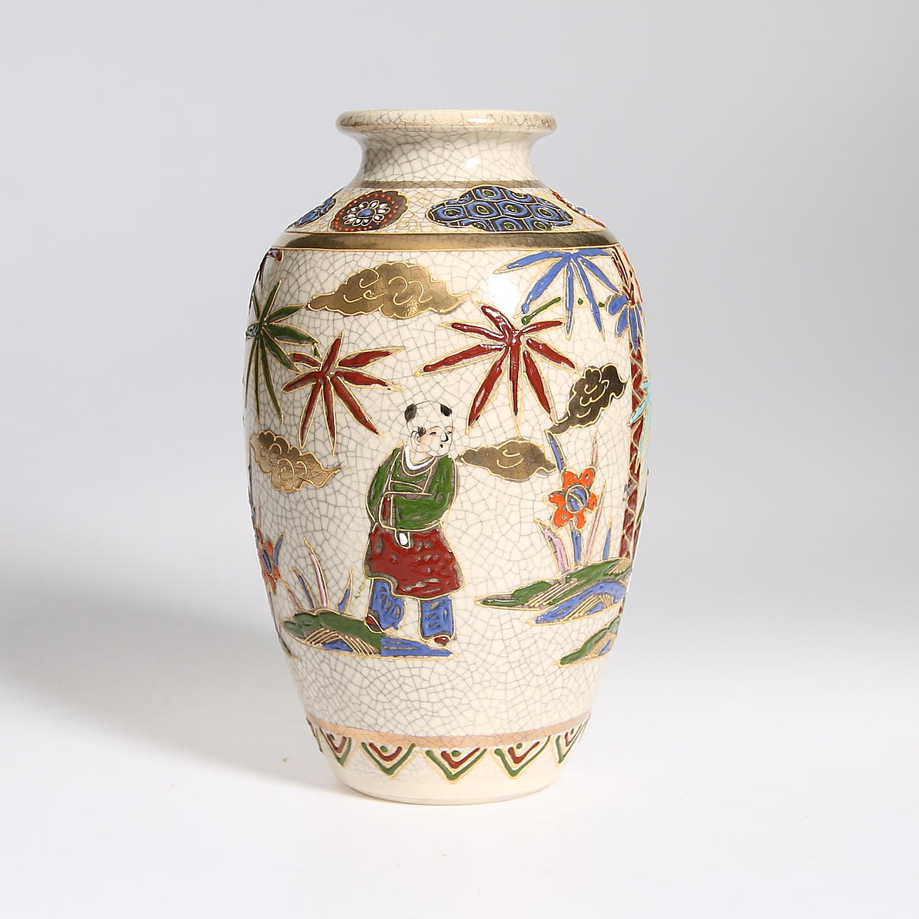 VAS, Porslin, satsuma, Japan, 1900-tal.