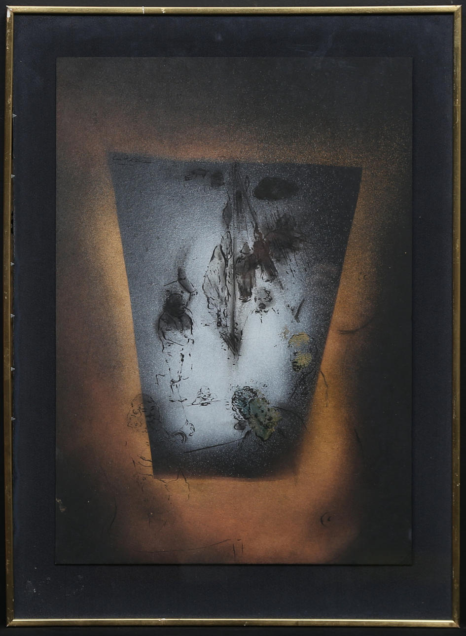 CURT KÄLLMAN. Blandteknik, signerad.