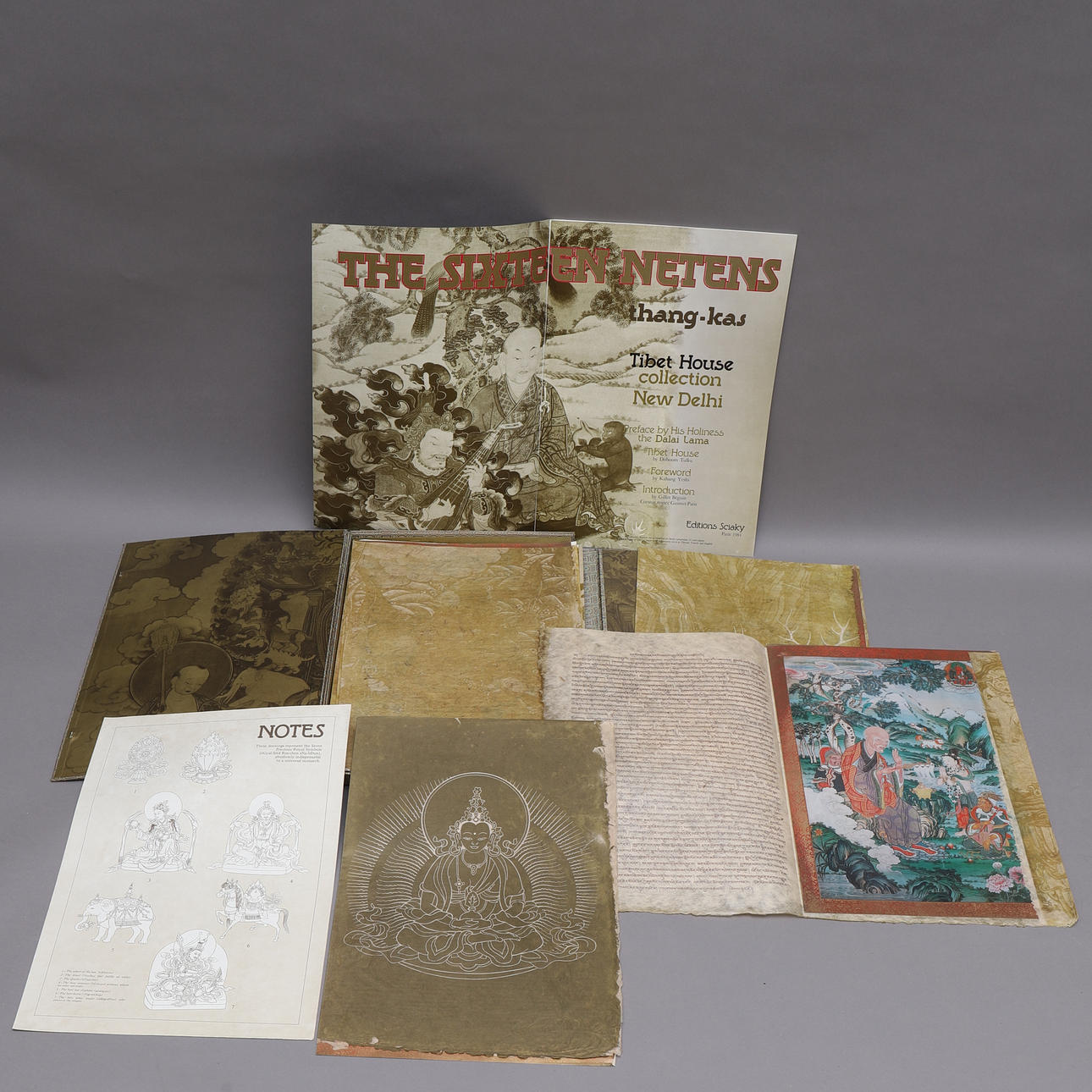 THANG-KAS, The Sixteen Netens, Tibet House Collection, Doboom Tulku ...