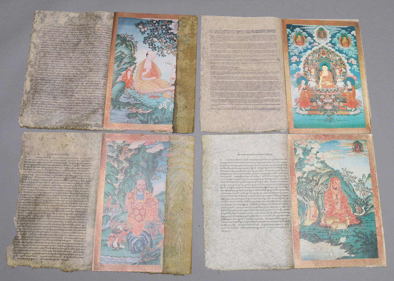 THANG-KAS, The Sixteen Netens, Tibet House Collection, Doboom Tulku ...