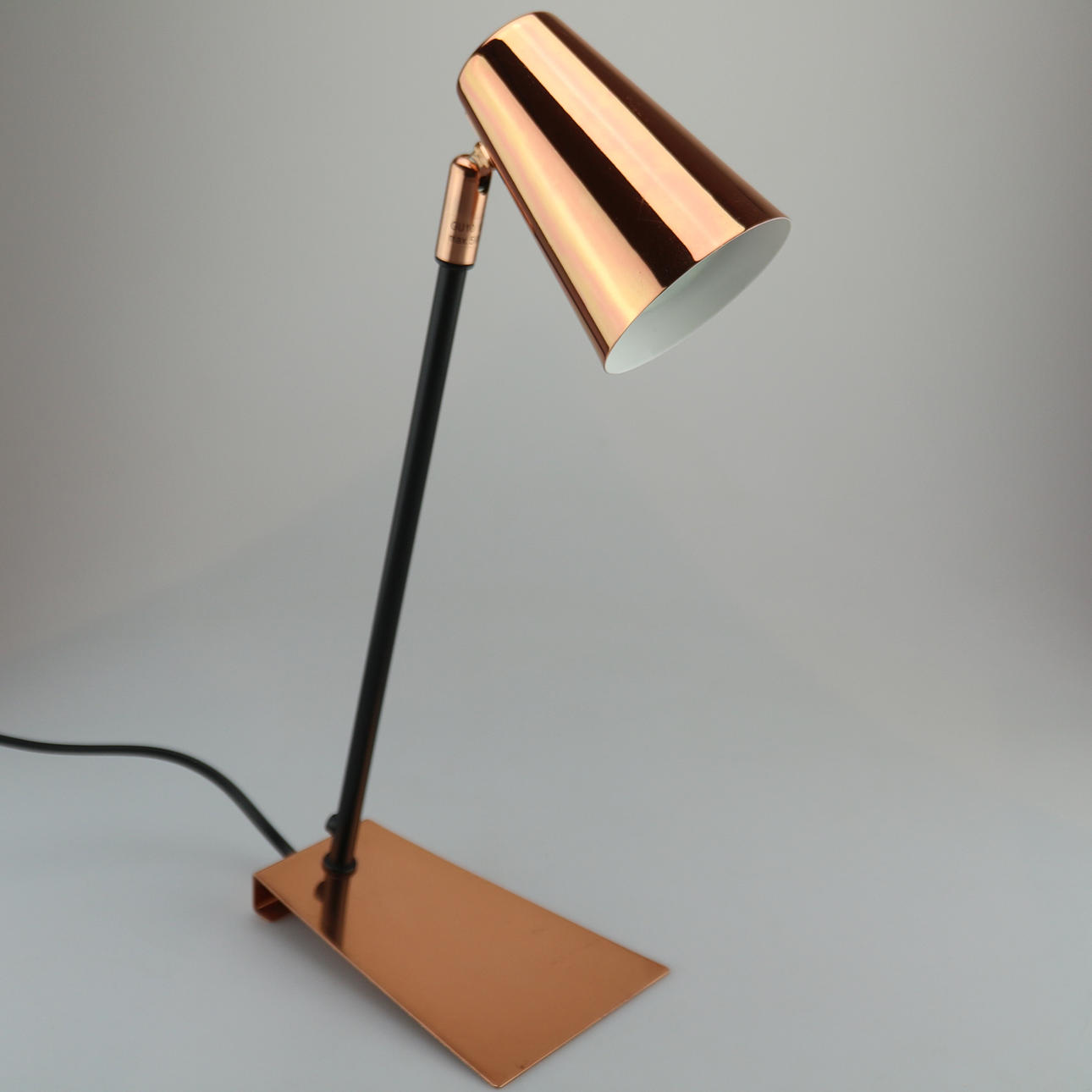 VINTAGE KOPPAR LAMPA.