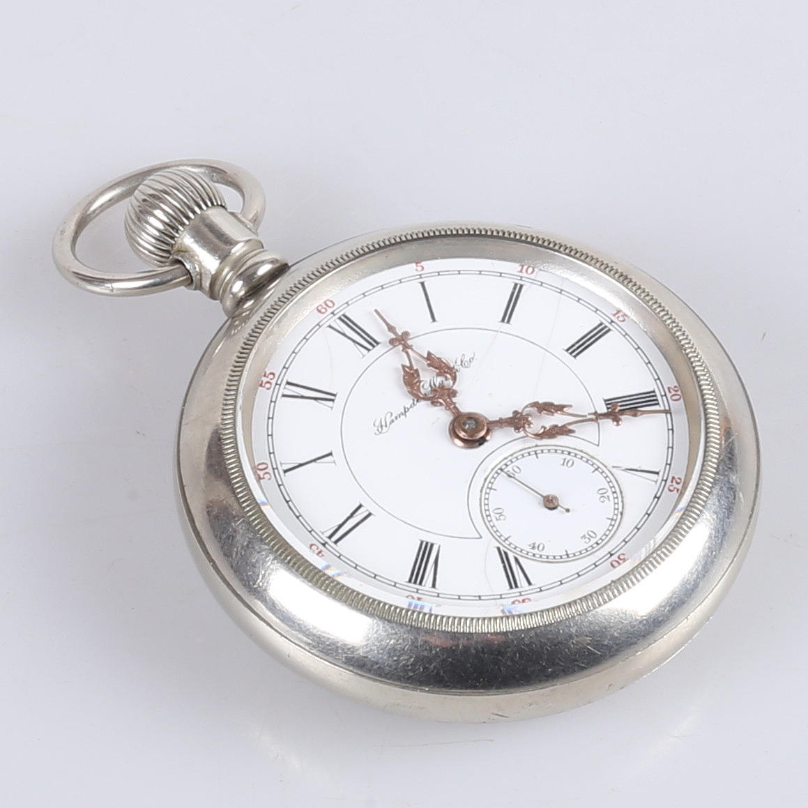 POCKET WATCH, Hampden Watch Co, 1894.