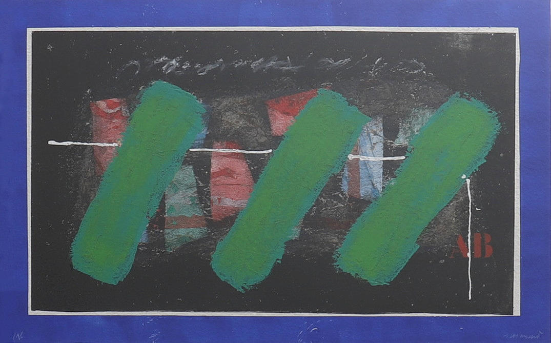 JAMES COIGNARD. "TROIS VERTS".