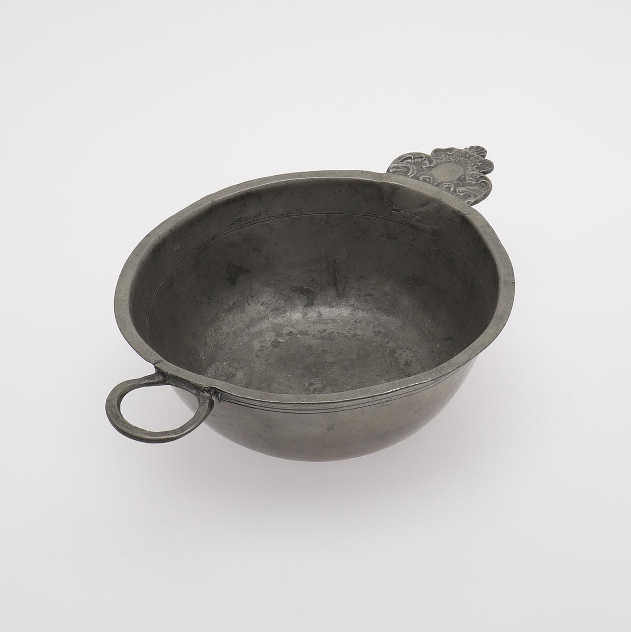 MATSKÅL, tenn, Sven Berglund, Malmö, 1830.