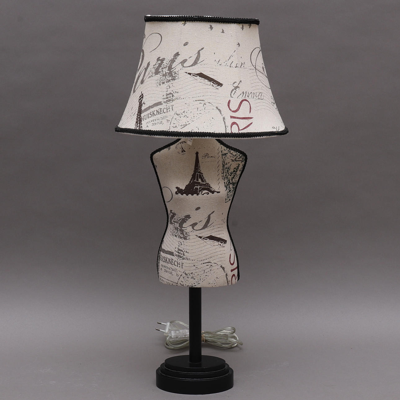 TABLE LAMP, Female torso, Emme, Chilli.