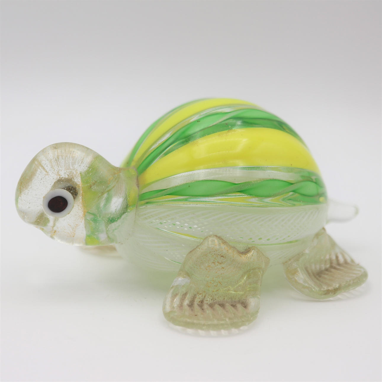 PAOLO VENINI. MURANO GLAS SCHILDKRÖTE.