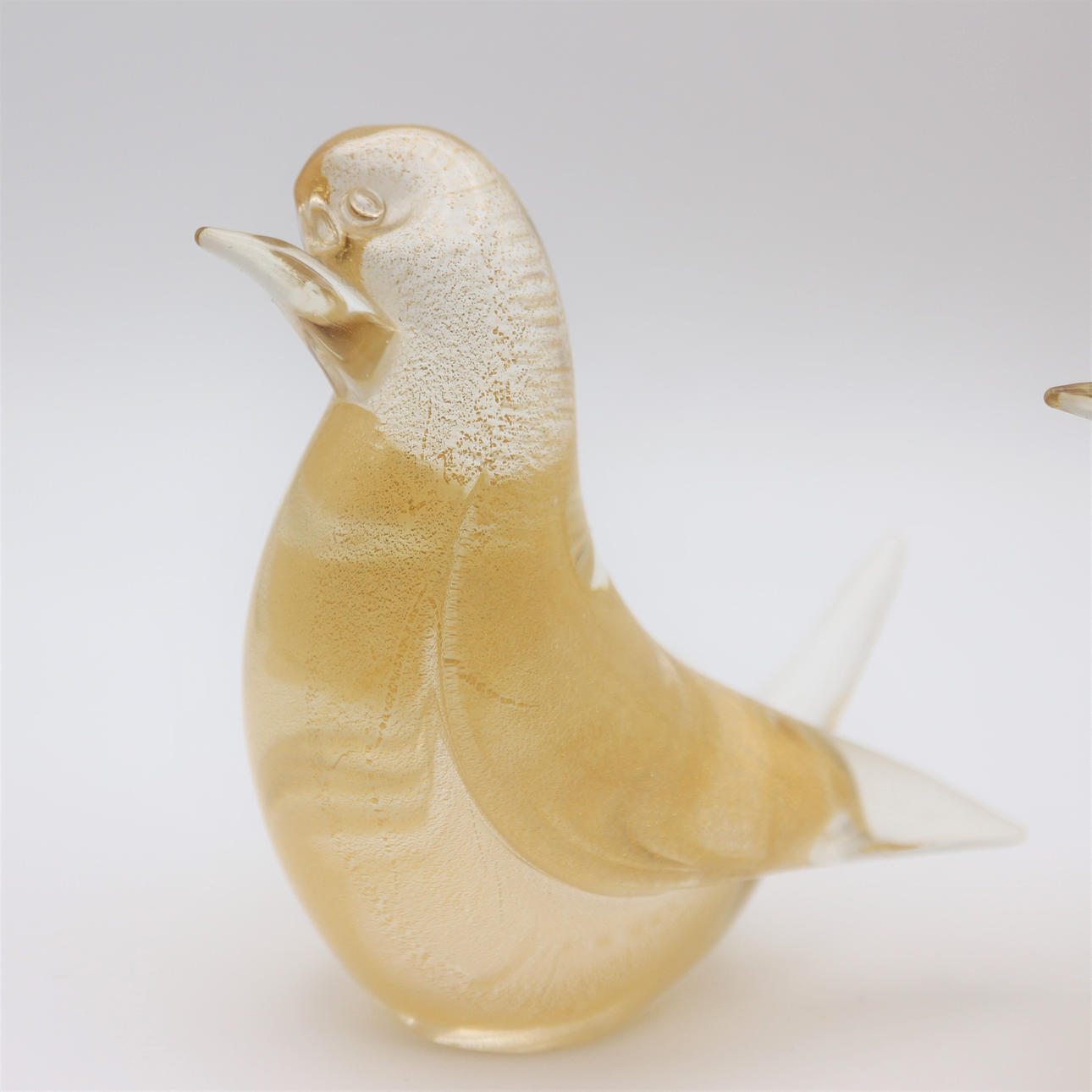Murano Glass Bird Archimede Seguso ムラーノ arch290119_one.jpg