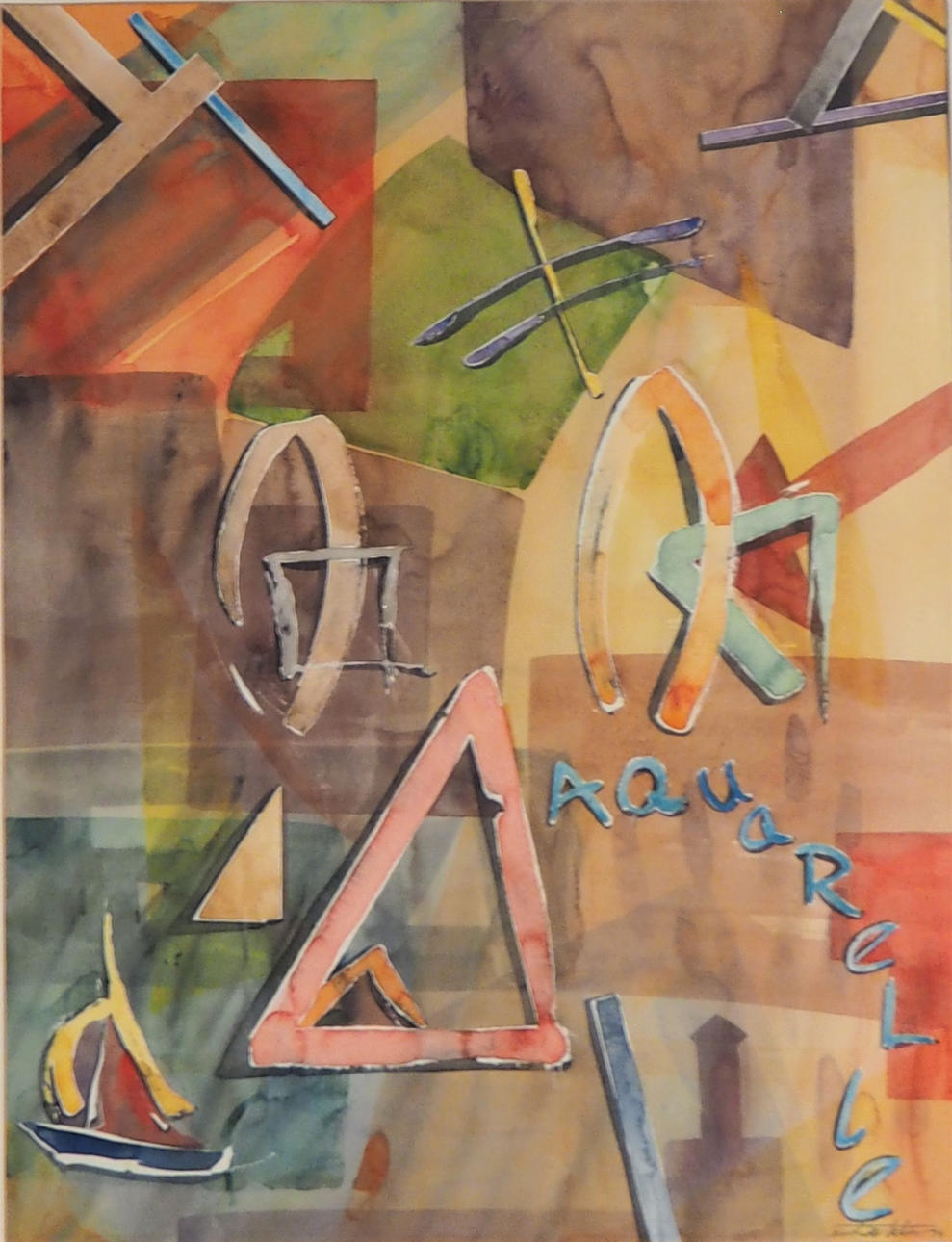 RICHARD VAKIL. vesiväri, "AQuaReLLe".