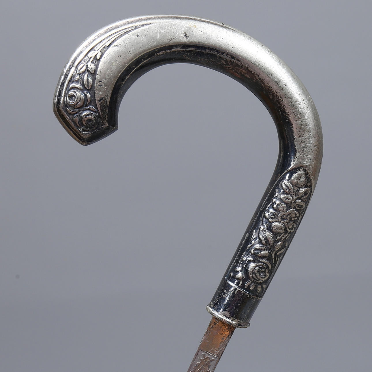 CANE SWORD, blade marked Toledo, without scabbard.